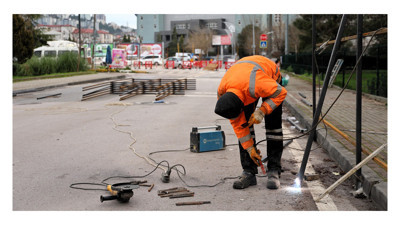 Yahyakaptan'da metro çalışmaları başladı