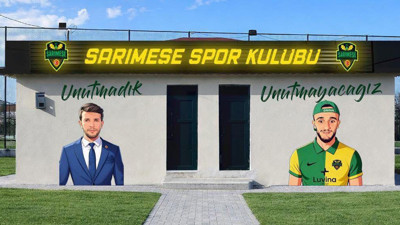 Sarımeşespor’dan vefa hamlesi: Yeni kulüp binasında anlamlı dokunuş