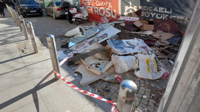 Haberimizin ardından belediye ekipleri harekete geçti