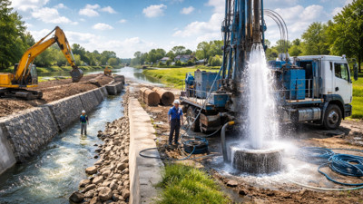 İSU’dan iki ayrı ihale: Dere ıslahı yapılacak, 115 su kuyusu temizlenecek