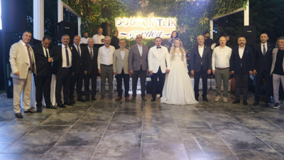 Siyaset, iş ve spor camiası bu düğünde buluştu