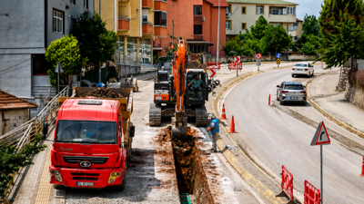 Derince'de yoğun altyapı mesaisi