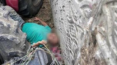 Kocaeli'de feci traktör kazası: Sürücü tekerleğin altında kaldı