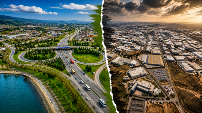 Yeşile doyan da var, betona boğulan da: Kocaeli'nin en yeşil ve en beton mahalleleri