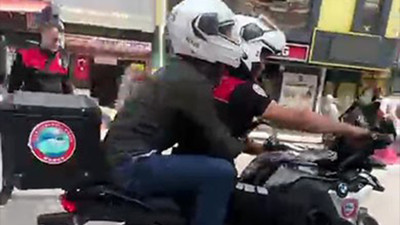 TYT yolunda zamanla yarış: Polis son anda yetiştirdi