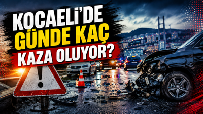 Kocaeli'de günde kaç kaza oluyor?