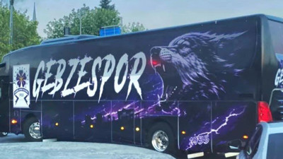 Mor Kurt yollara çıkıyor! Gebzespor’un yeni otobüsü görücüye çıktı