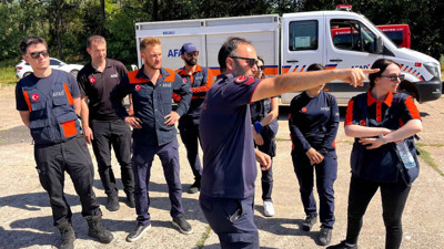 AFAD ekiplerine zorlu şartlar için ileri sürüş eğitimi