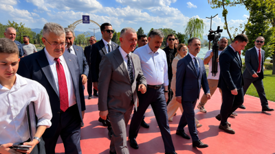 İçişleri Bakanı’na Körfez Aqua’yı gezdirdiler