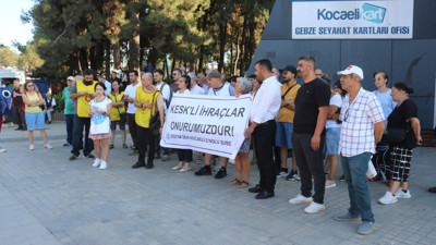 Öğretmenler meslektaşları için alanlardaydı