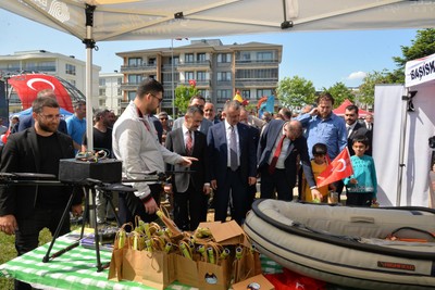 Vali Aktaş ve Büyükakın o merkezin temelini attı