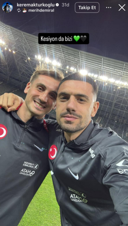 Kerem Aktürkoğlu: “Ev sahibiyim, bu şehirde milli formayla oynamak hayalimdi”