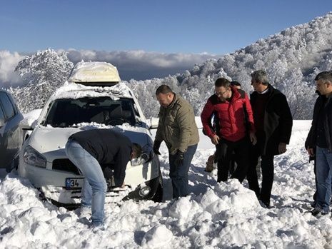 Kartepe'ye akın ettiler, muhteşem kareler... - Resim: 11