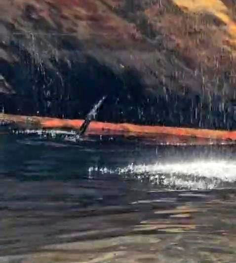 Kandıra açıklarında vurulan tanker KAIROS'ta sızıntı tespit edildi