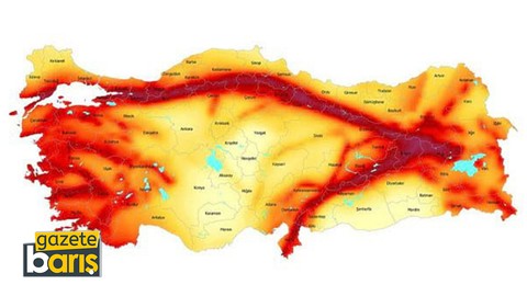 Deprem riski en az şehirler belli oldu!