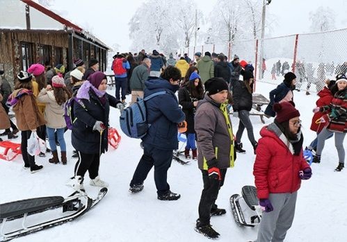 Kartepe'ye akın ettiler, muhteşem kareler... - Resim: 24