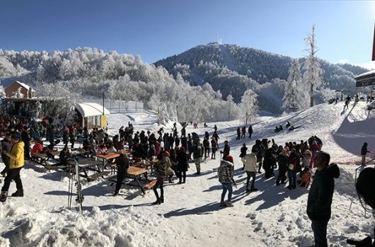 Kartepe'ye akın ettiler, muhteşem kareler... - Resim: 14