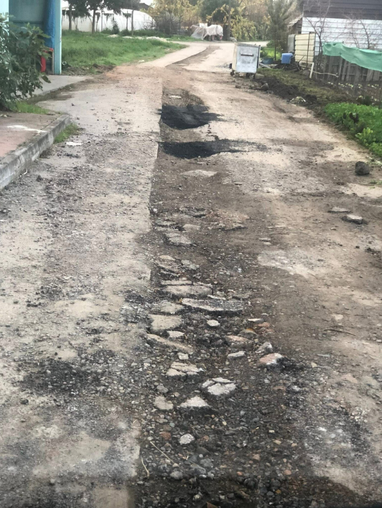 Buradan insan yürüyemez araç nasıl geçsin?