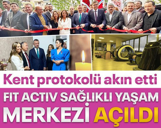Kent protokolü bu açılışa akın etti! FIT ACTIV SAĞLIKLI YAŞAM MERKEZİ AÇILDI - Resim: 51