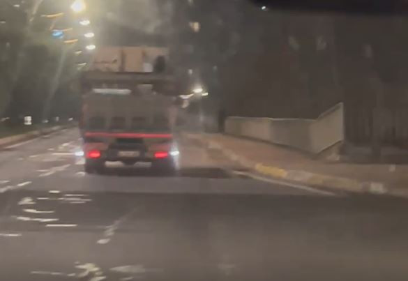 İzmit Santral yokuşunda korku dolu anlar!