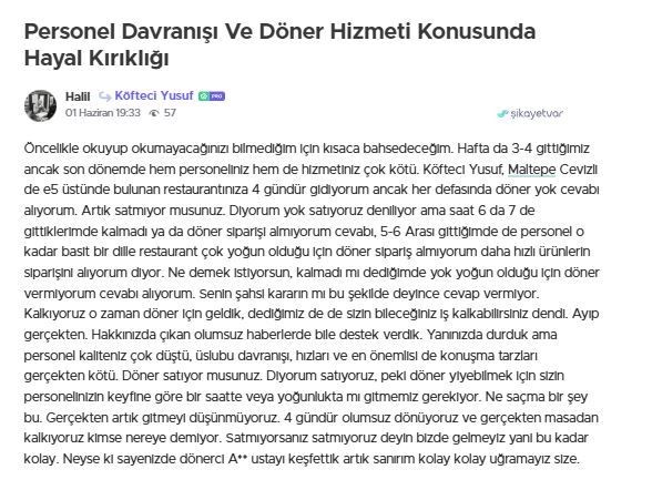 20 kişi, Köfteci Yusuf’u şikayet etti! İşte o iddialar! - Resim: 10