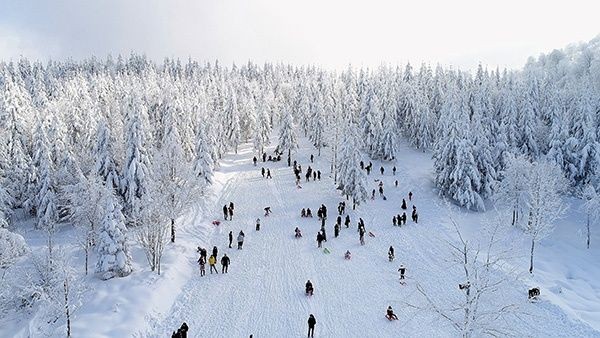 Kartepe'ye akın ettiler, muhteşem kareler... - Resim: 18