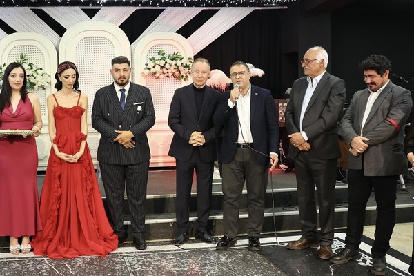 CHP’liler bu törende toplandı, Eylül ve Mertcan nişanlandı