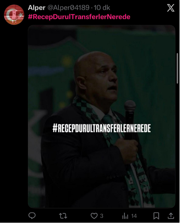 Kocaelispor taraftarı sosyal medyada isyanda! &ldquo;Transferler Nerede?&rdquo;