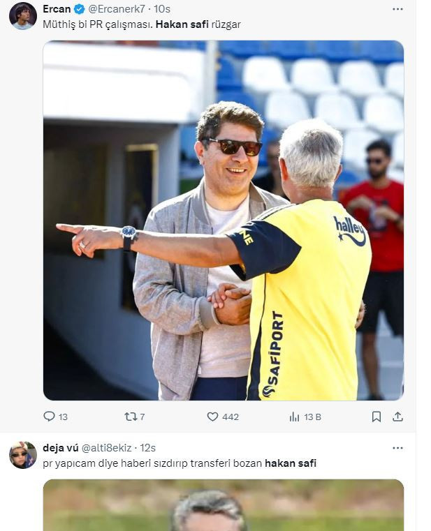 Safiport’un patronu taraftarın diline düştü “Safi rüzgar”