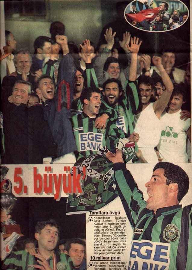 Süper Lig’in 5.Büyüğü Kocaelispor!