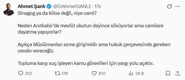 Atatürk düşmanından Devlet’in Valisi’ne “Senden adam olmaz”, Müftüye “Cübbeli kafir”