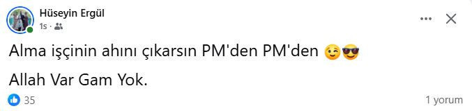 Ergül’den Vedat Küçük’e: “Alma işçinin ahını çıkarsın PM’den PM’den”