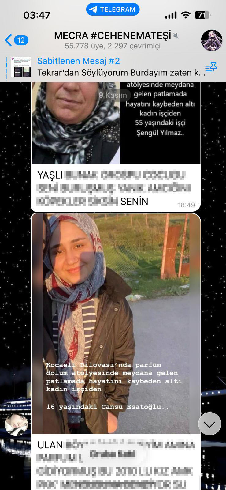 Dilovası'nda skandal mesajlar bitmiyor! “Çıkardığımız yangında büyük leşler elde ettik”