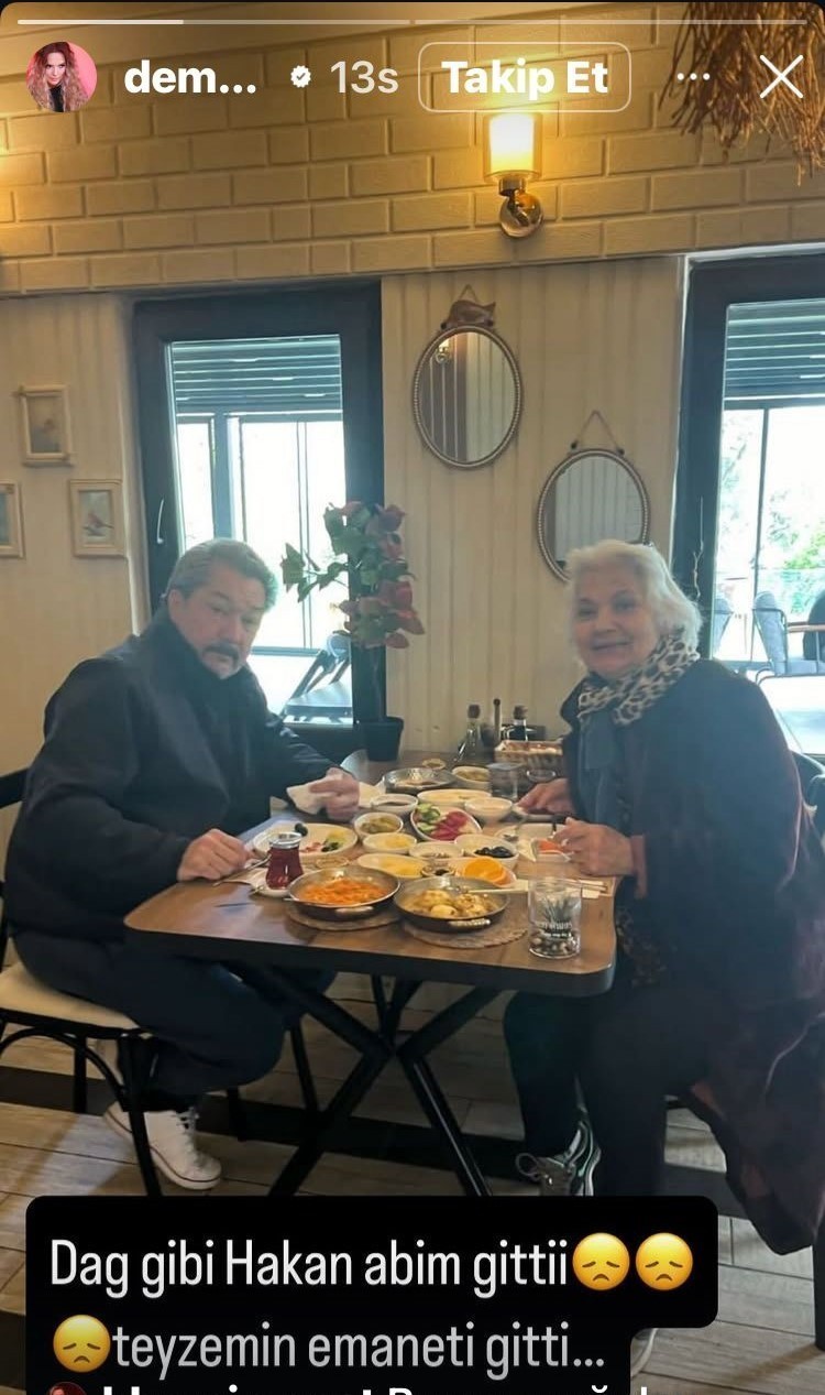 Demet Akalın'ın Gölcüklü kuzeninden acı haber!