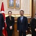 Vali Aktaş’a o partiden İl başkansız ziyaret