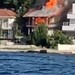 Darıca'daki lüks villada yangın çıktı