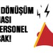 Geri dönüşüm firması 44 personel alacak!