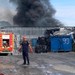 İzmit’te geri dönüşüm tesisinde korkutan yangın
