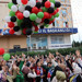 AKP'li kadınlar Filistin için balon uçurdu