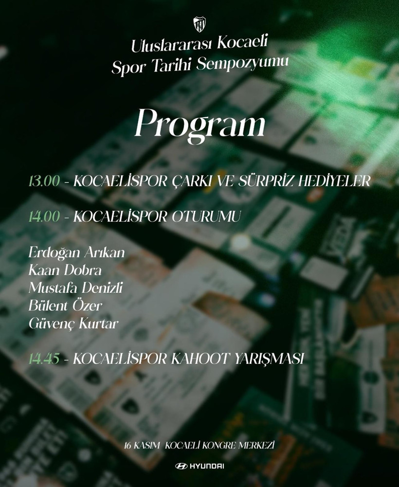 Sempozyumun son gününde Kocaelispor coşkusu