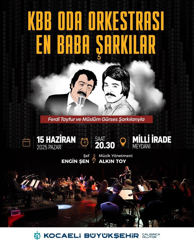 En baba şarkılar Milli İrade Meydanı'nda söylenecek