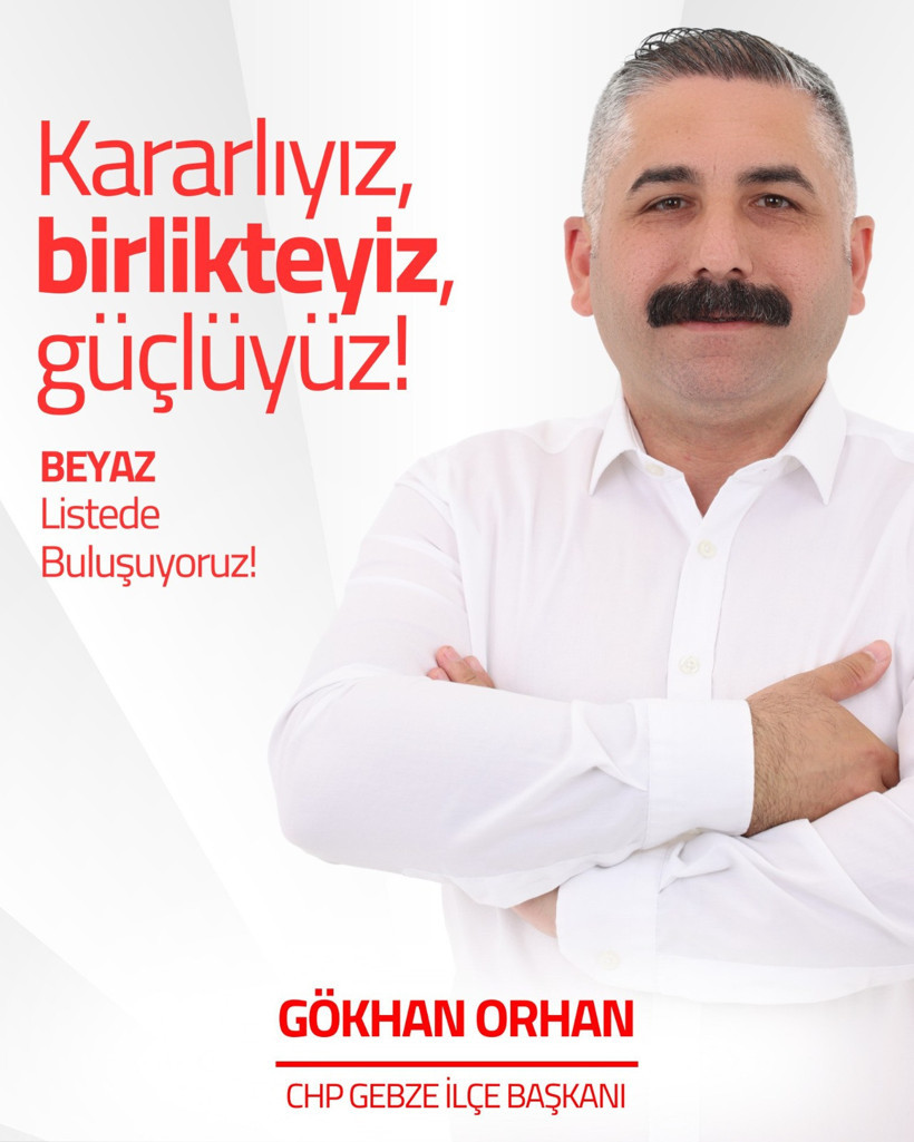 CHP Gebze’de listelerin rengi belli oldu