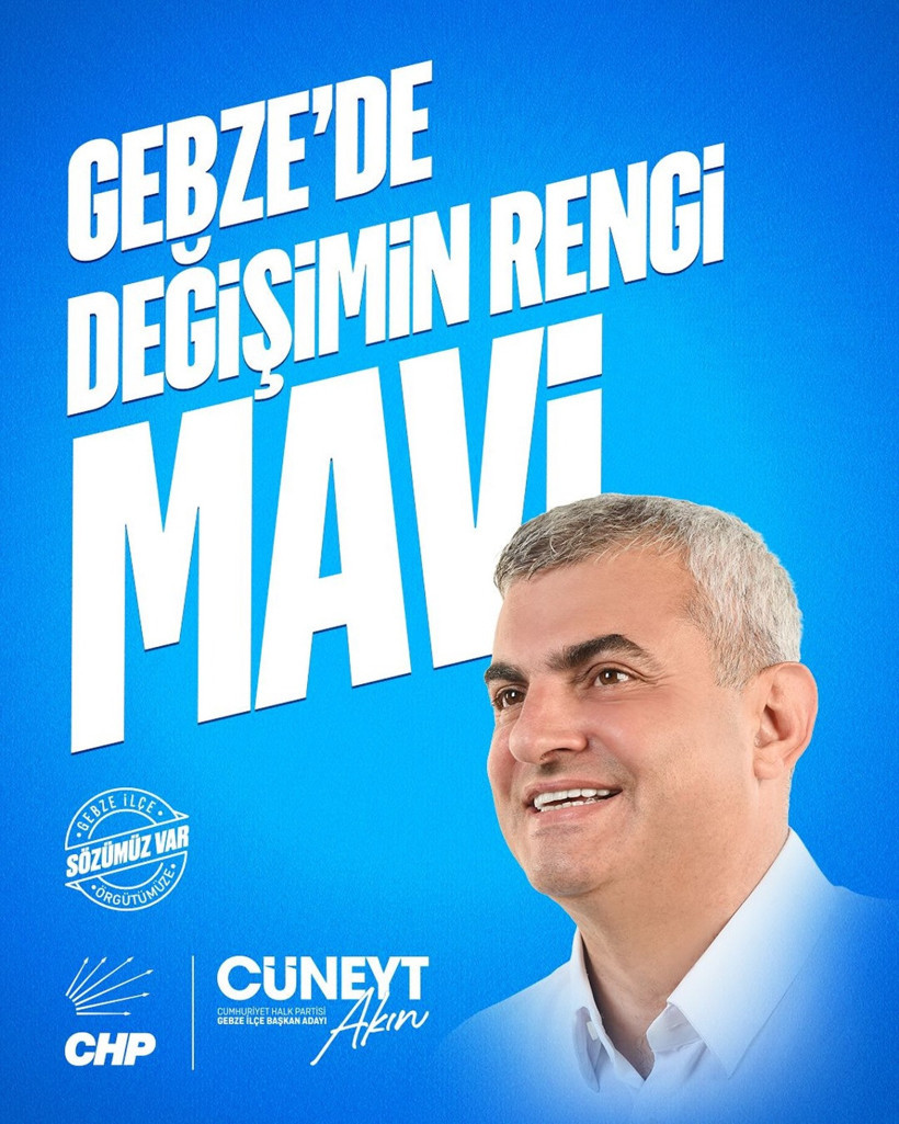 CHP Gebze’de listelerin rengi belli oldu