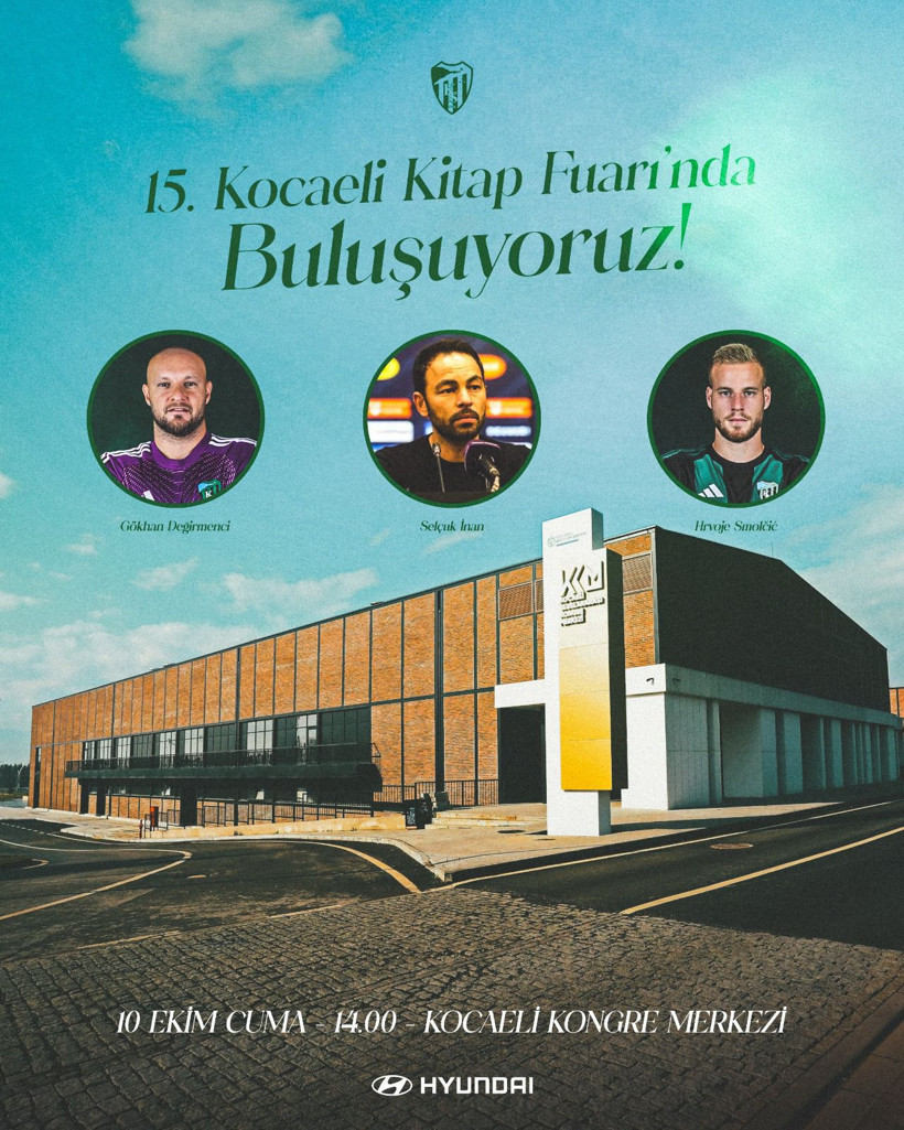 Kocaelispor, Kitap Fuarı’nda taraftarlarla buluşacak