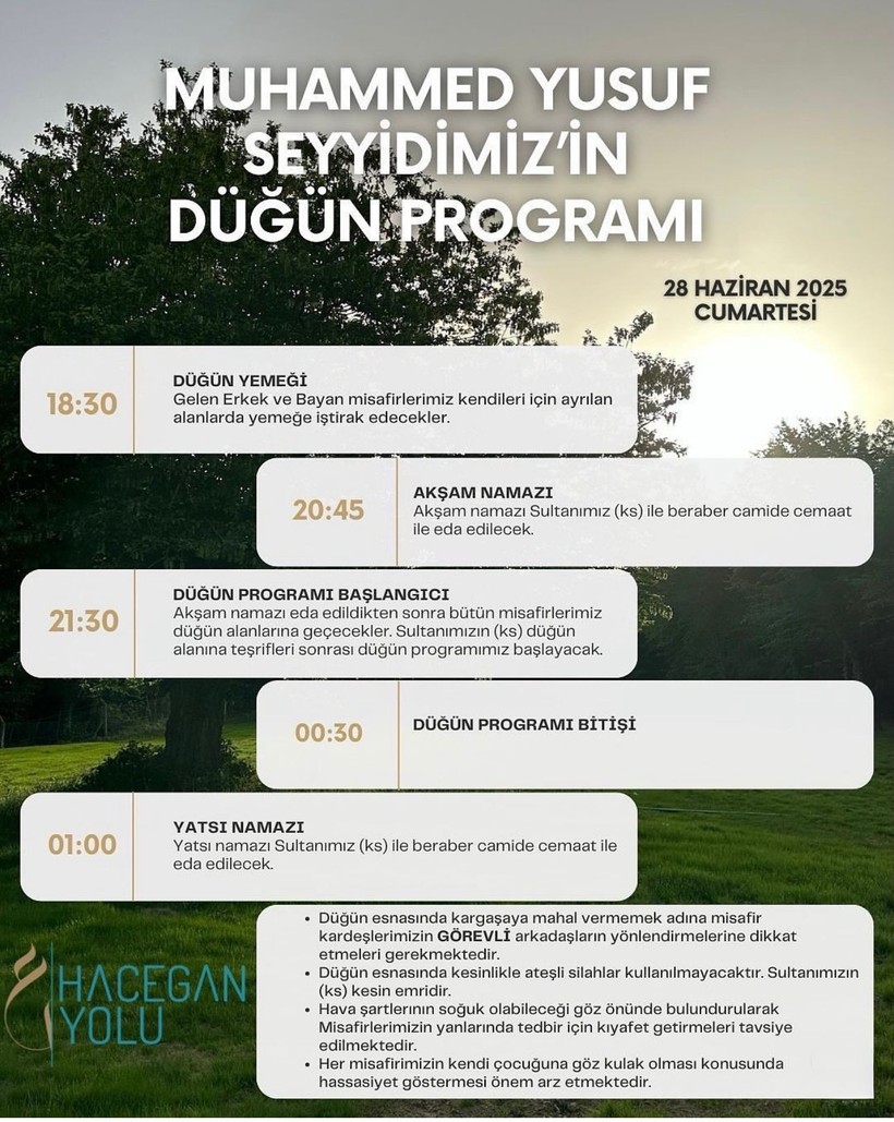 Yine kadının adı yok: Tarikat şeyhi Kocaeli’de dünya evine girdi