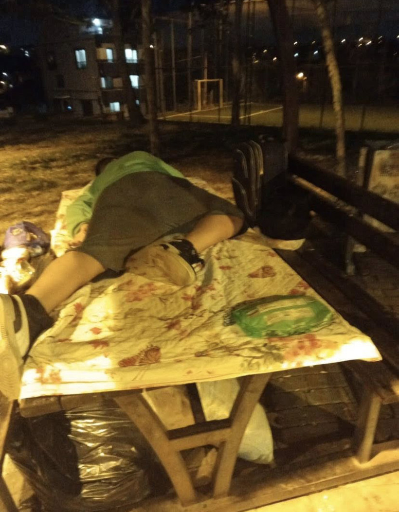 Kocaeli'deki parkta yürek burkan manzaraya son verdiler