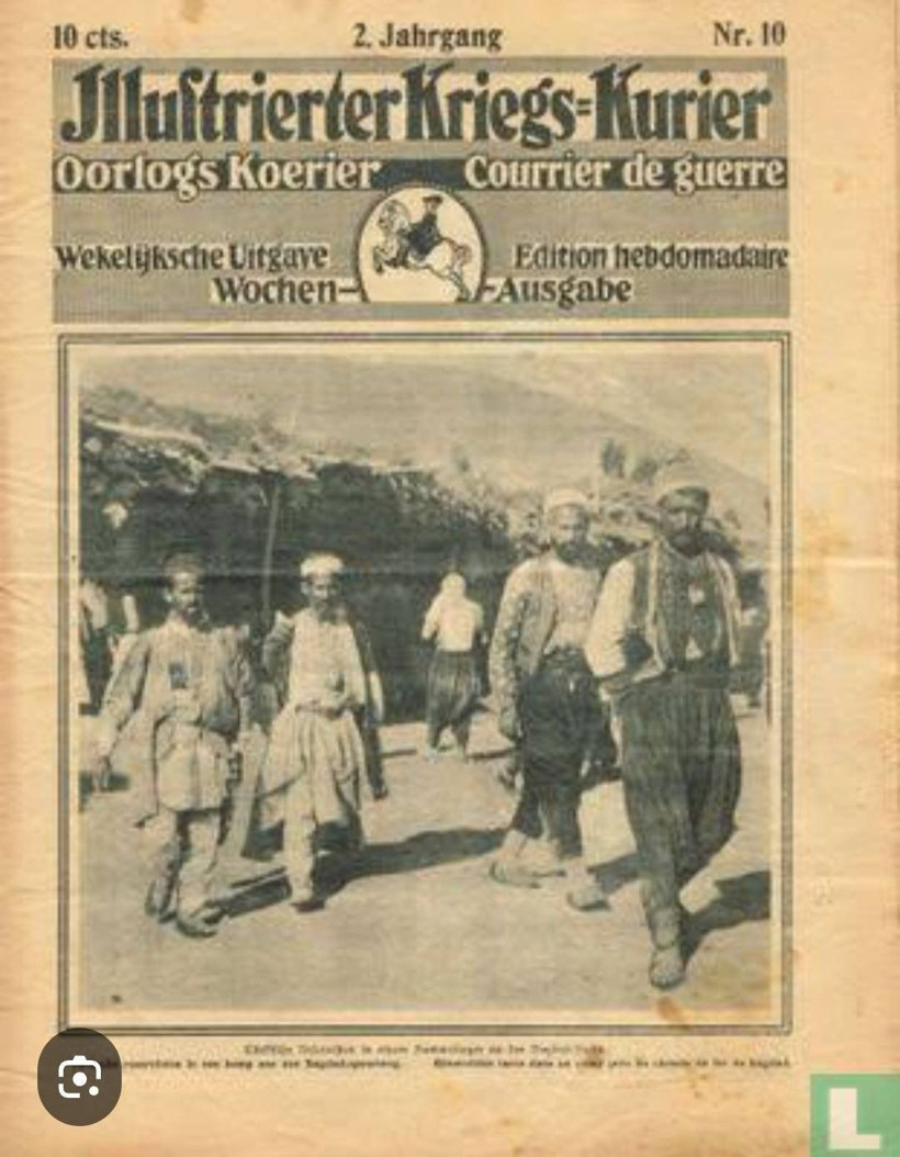 İzmit'teki bu fotoğraf ilk kez yayınlandı. Yıl: 1916