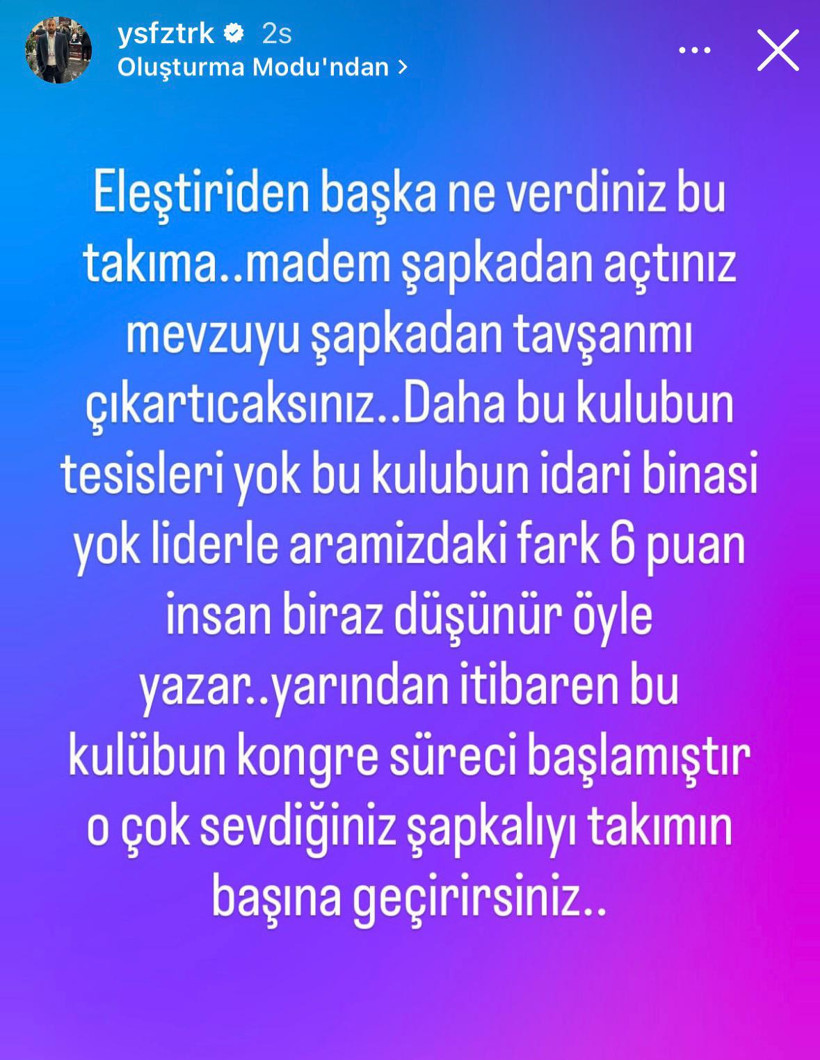 Gebze’de sular ısınıyor! Başkan Öztürk: “Kulübün tesisi yok, binamız yok… kongreye gidiyoruz!”