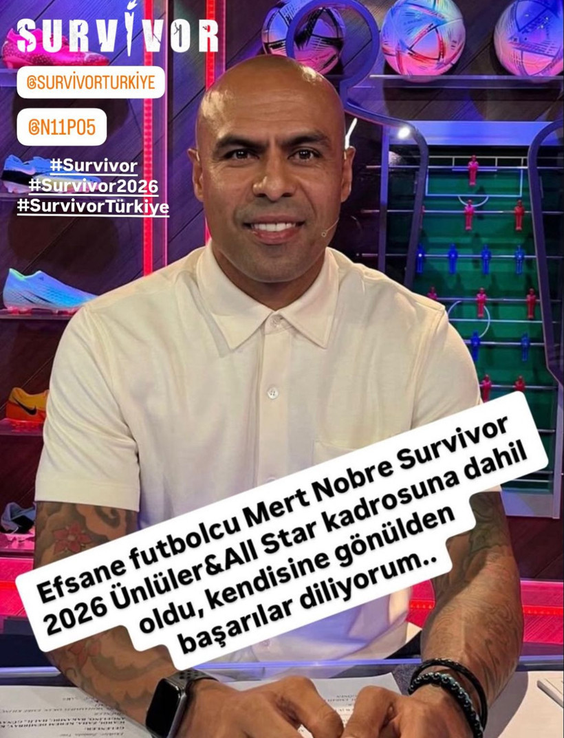 Survivor 2026 kadrosu şekilleniyor: Mert Nobre sürprizi!