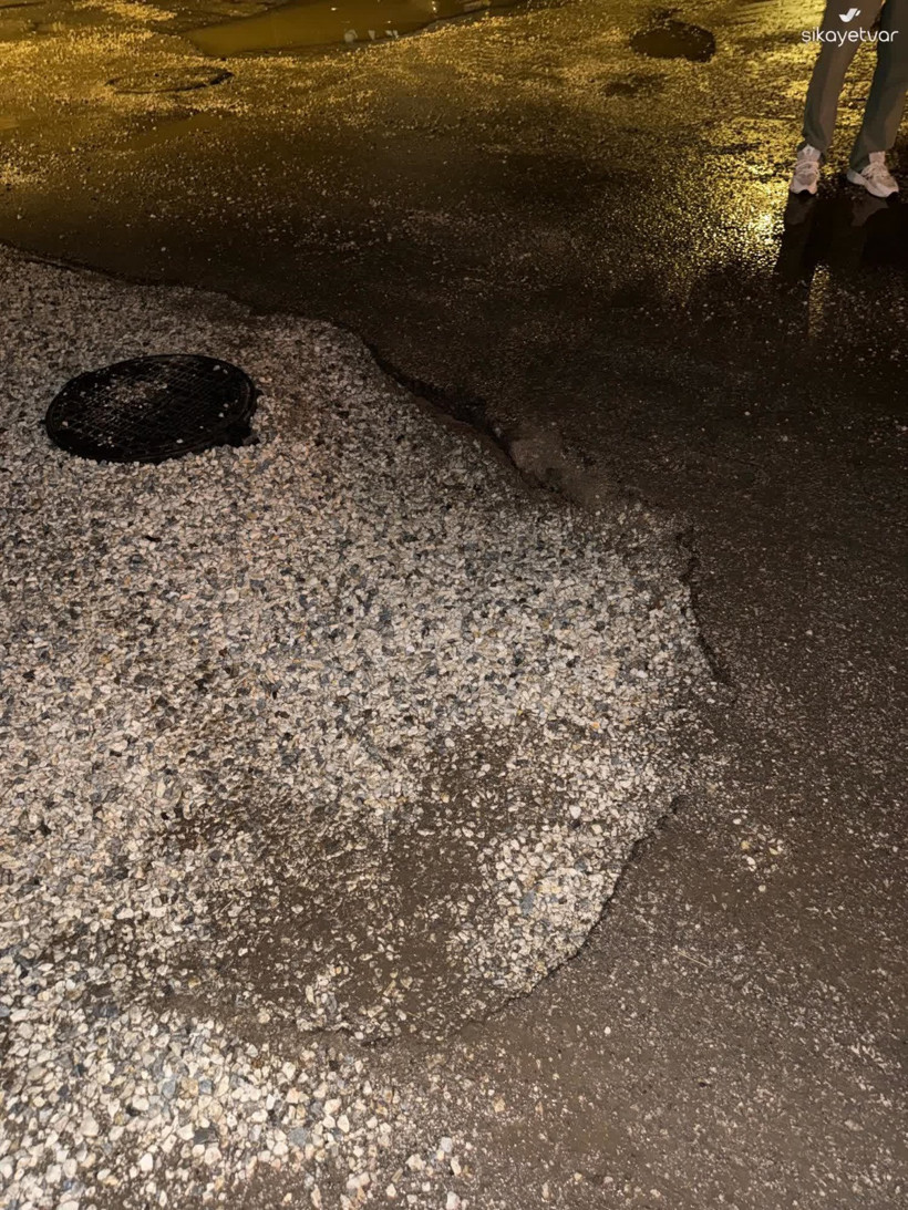 Kocaeli’deki caddede sürücü ve hamile eşi kabusu yaşadı!